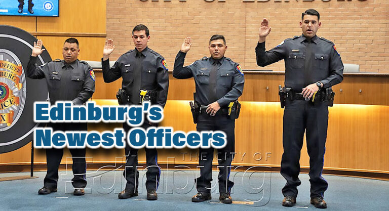 Edinburg PD Promotional Ceremony