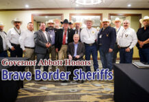 Governor Abbott Honors Brave Border Sheriffs Securing Border In McAllen