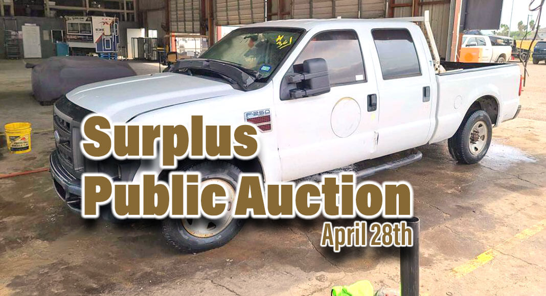 Hidalgo County Surplus Public Auction, April 28 Texas Border Business