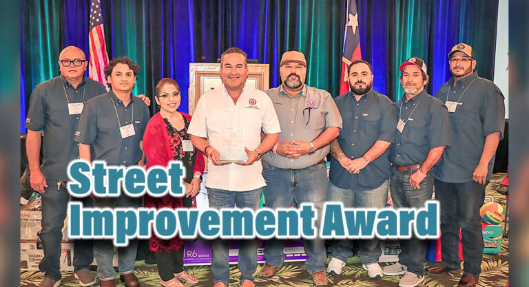Precinct 3 Receives ‘Quick Draw’ Award for Street Improvements