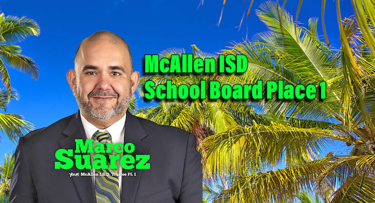 Marco Suarez MISD Trustee Place 1
