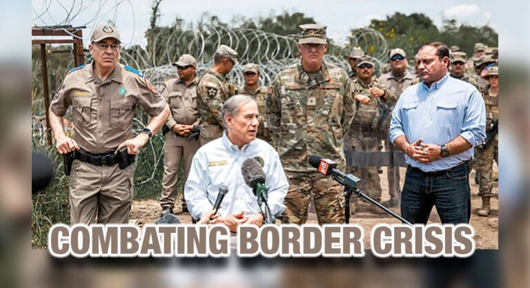 Honoring Texas National Guard, DPS For Combating Border Crisis