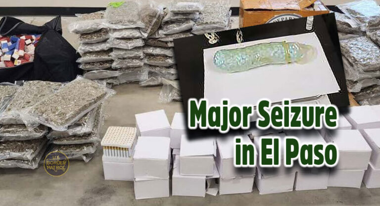 El Paso CBP Seizes Ammunition, Rifle Magazines, Marijuana & Fentanyl 