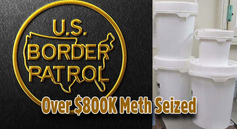 Over $800K In Meth Seized at Hidalgo International Bridge 
