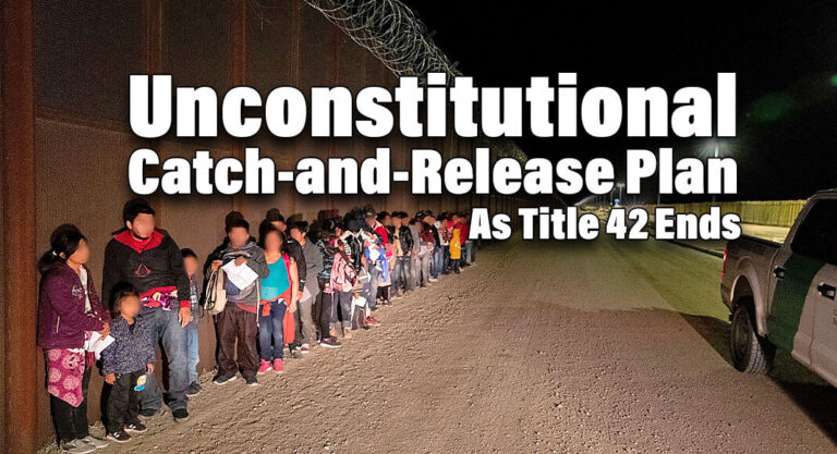 Cornyn Slams Biden Admin’s Unconstitutional Catch-and-Release Plan