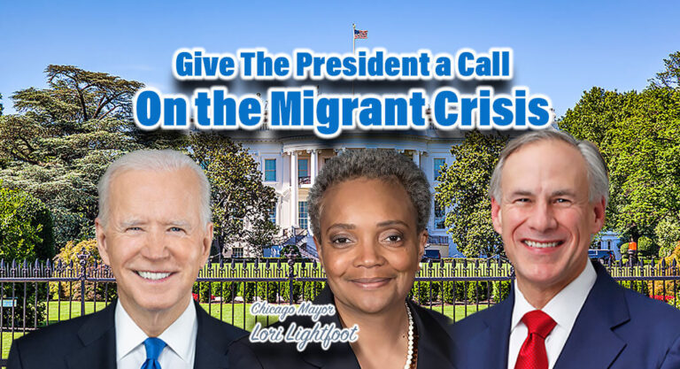 Gov. Advises Chicago Mayor to Call On Pres. Biden About Migrant Crisis