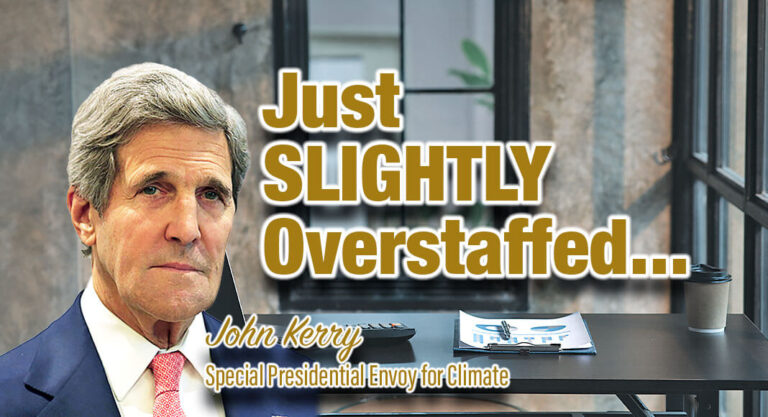 Records Show Climate Envoy John Kerry’s Office Employs 45 People