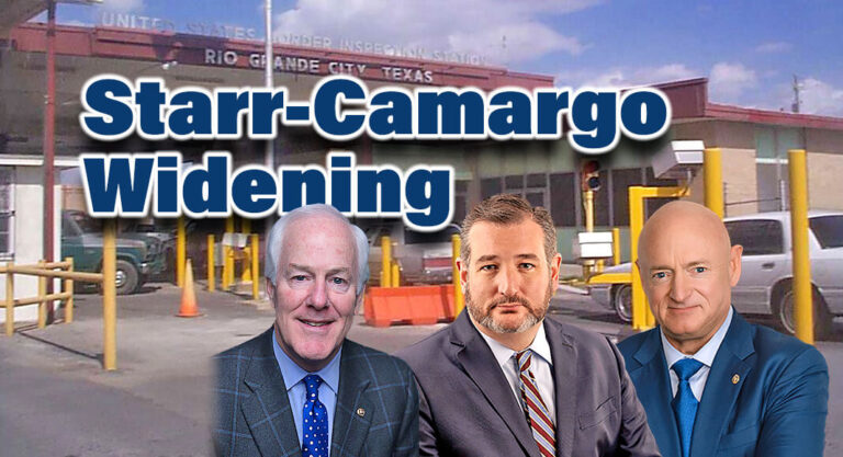 Senators Propose Legislation to Widen Starr-Camargo Bridge