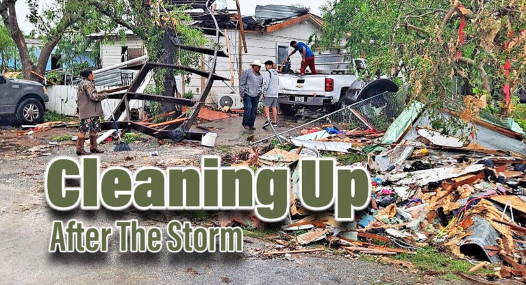 Brownsville Crews Help Clean-up in Port Isabel After Severe Weather