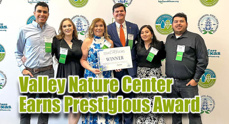 Valley Nature Center Wins Texas Environmental Excellence Award