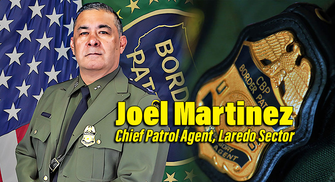 Joel Martinez selected as Chief Patrol Agent, Laredo Sector. USCBP Image