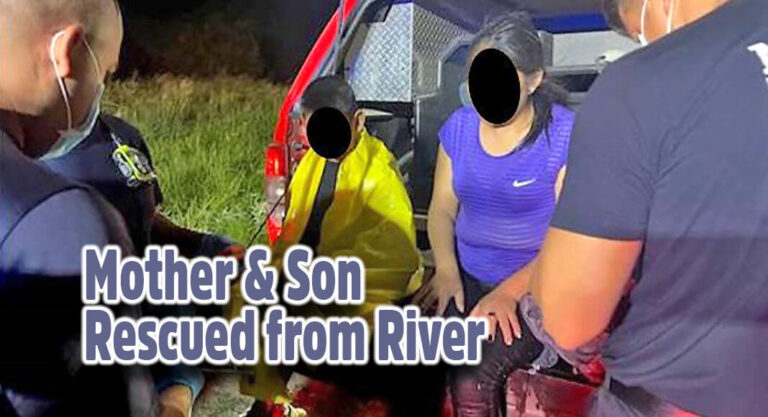 RGV Sector, Air & Marine Agents Rescue Mother & Son from Drowning