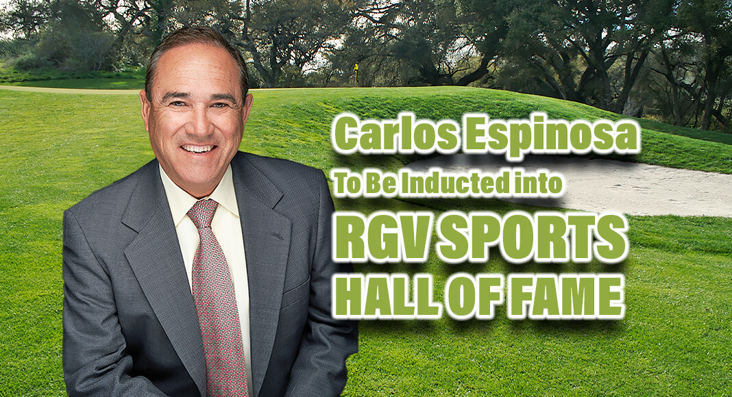 Carlos Espinosa, current director, and golf pro of the City of McAllen’s Champion Lakes Golf Course will be inducted into the RGV Sports Hall of Fame on Saturday, June 17, 2023, at the Mission Event Center, 200 N. Shary Rd. in Mission. Courtesy Image for illustration purposes