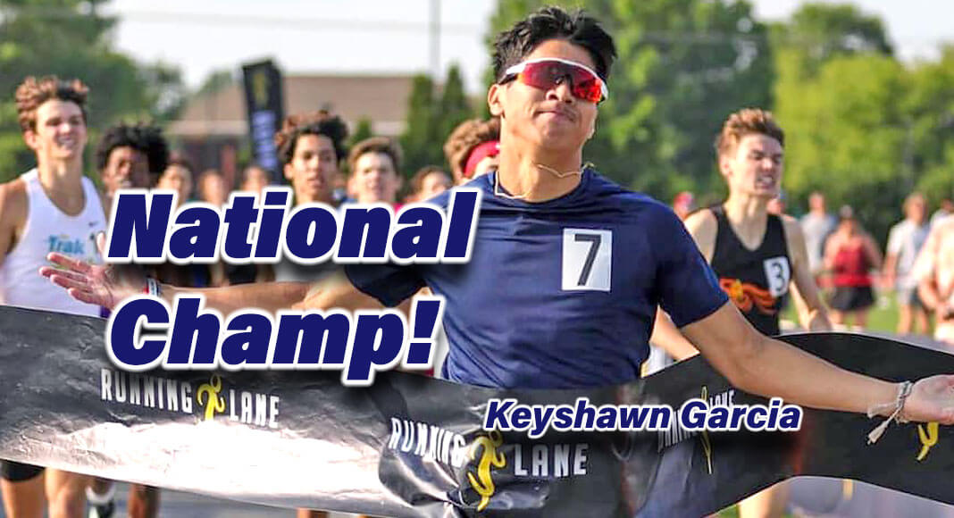 Through hard work, knowledge and determination Keyshawn put on a masterful display on the track and was able to claim the national title. Courtesy Image