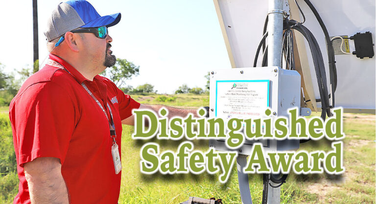 Edinburg Public Works Dept. Distinguished Safety Award