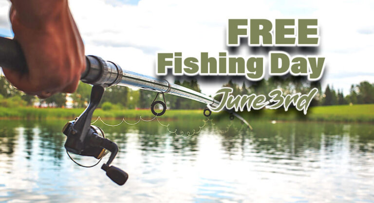Free Fishing Day with Educational Programming, June 3rd