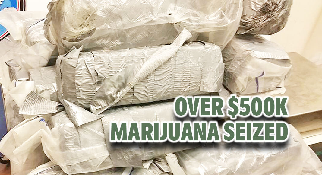  The bundles tested positive for marijuana and had a total weight of 685 lbs. with a street value of $548,000. The case was turned over to the DEA. USCBP Image for illustration purposes