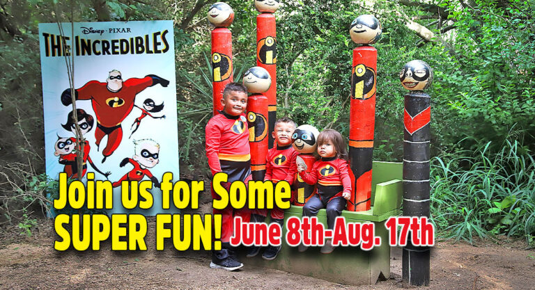 Superheroes to Visit Superhero Trail, June 8th-Aug. 17th