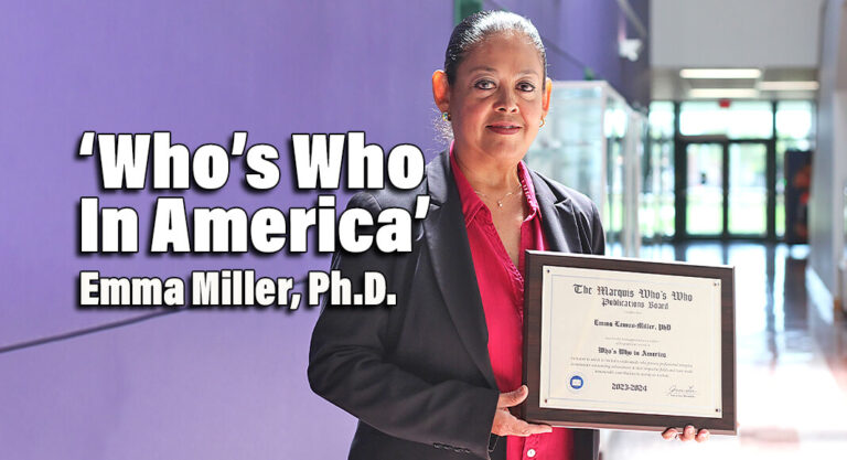 STC Program Chair Emma Miller, Ph.D. Honored 