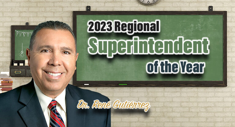 2023 Regional Superintendent of the Year