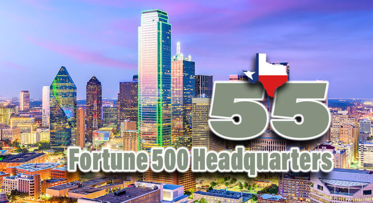 Texas AGAIN Leads Nation with Most Fortune 500 Headquarters