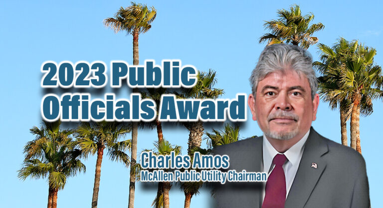 Amos Receives 2023 Public Officials Award