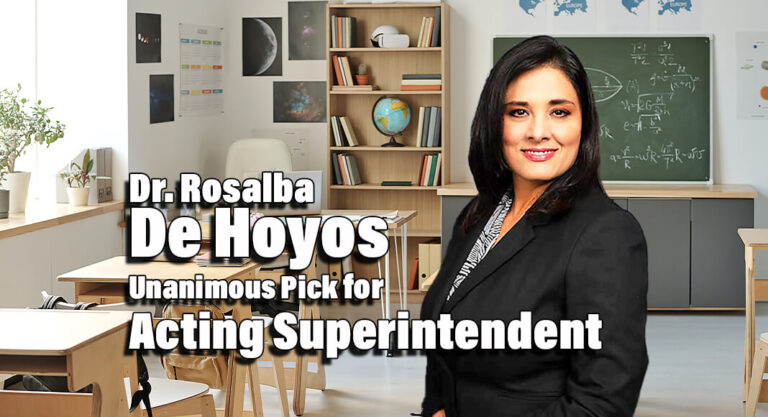 Dr. De Hoyos Unanimous Pick for Acting McAllen ISD Superintendent