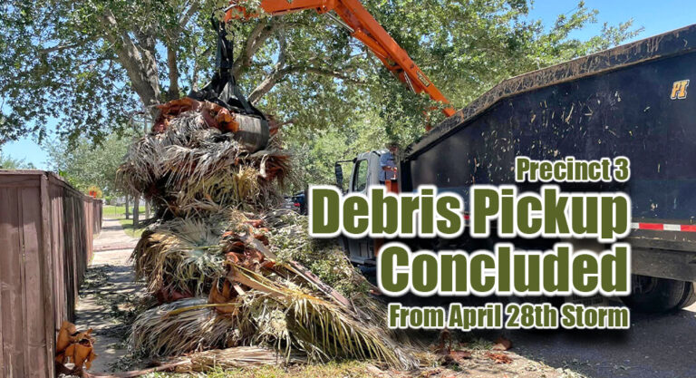 Conclusion of Brush Pick Up  from April 28th Storm