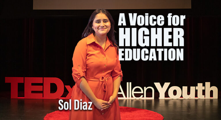 Reynosa, STC Student Encourages Higher Education