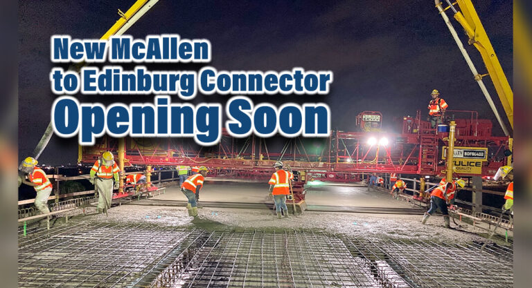 New McAllen to Edinburg Connector Opening Soon