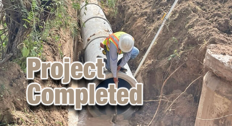Hoehn Subdivision Stormwater Improvement Project Completed