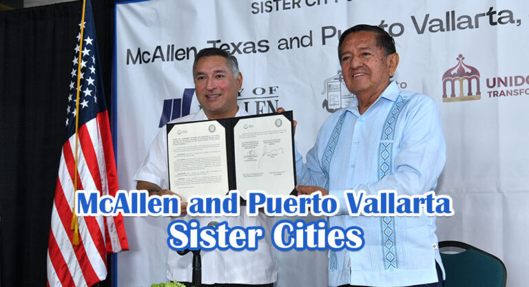 McAllen and Puerto Vallarta Jalisco United as Sister Cities