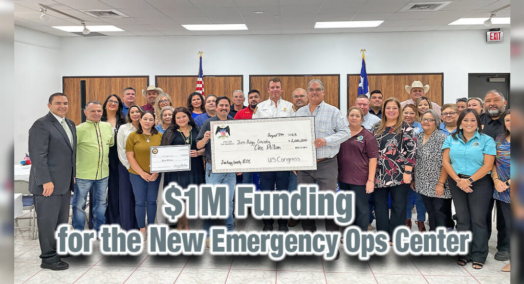 1M for New Jim Hogg County Emergency Ops Center Texas Border Business