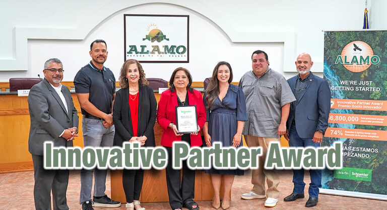 City of Alamo Receives Innovative Partner Award