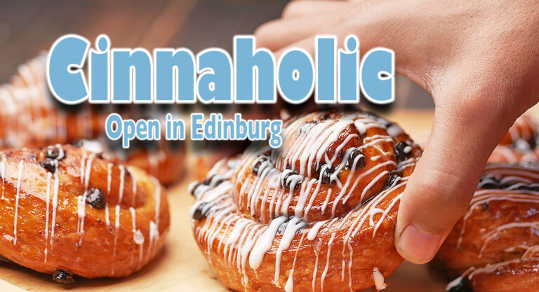 Cinnaholic Open in Edinburg