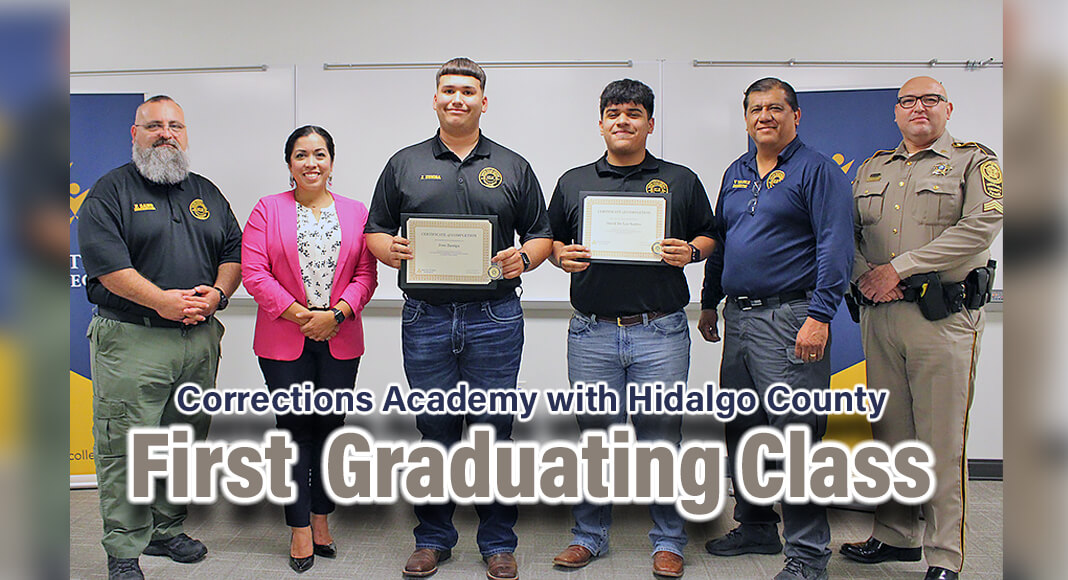 South Texas College has set an important milestone by recognizing its first cohort of students who have completed the college’s Basic County Corrections Academy in partnership with Hidalgo County. STC Image