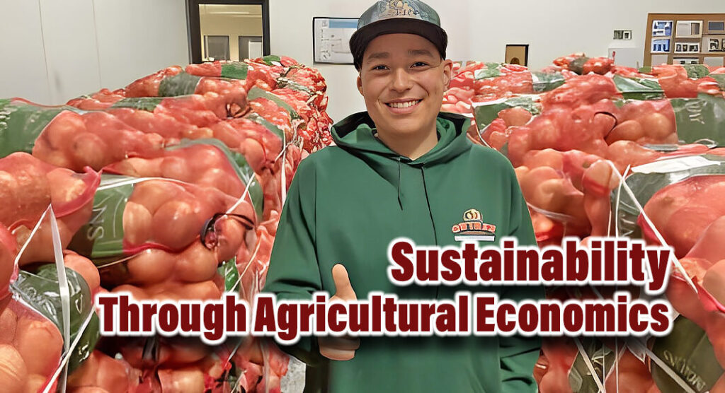 During his internship with Owyhee Produce, Diego Chapa oversaw the delivery of more than 7.5 million pounds of onions, which he checked and scanned into inventory. (Courtesy photo)