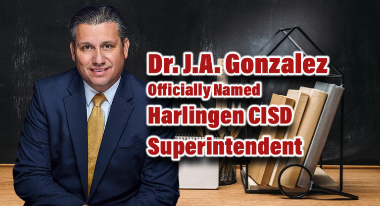 Dr. J.A. Gonzalez Officially  Named as HCISD Superintendent of Schools