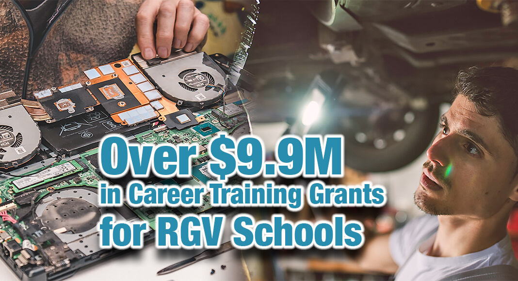  Governor Greg Abbott announced 20 Jobs and Education for Texans (JET) grants totaling more than $9.9 million to 11 schools in the Rio Grande Valley to support career and technical education (CTE) training programs. Image for illustration purposes