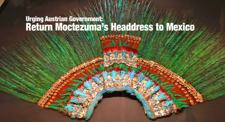 Congressman Gonzalez Leads Congressional Hispanic Caucus Urging Austrian Government to Return Moctezuma’s Headdress to Mexico