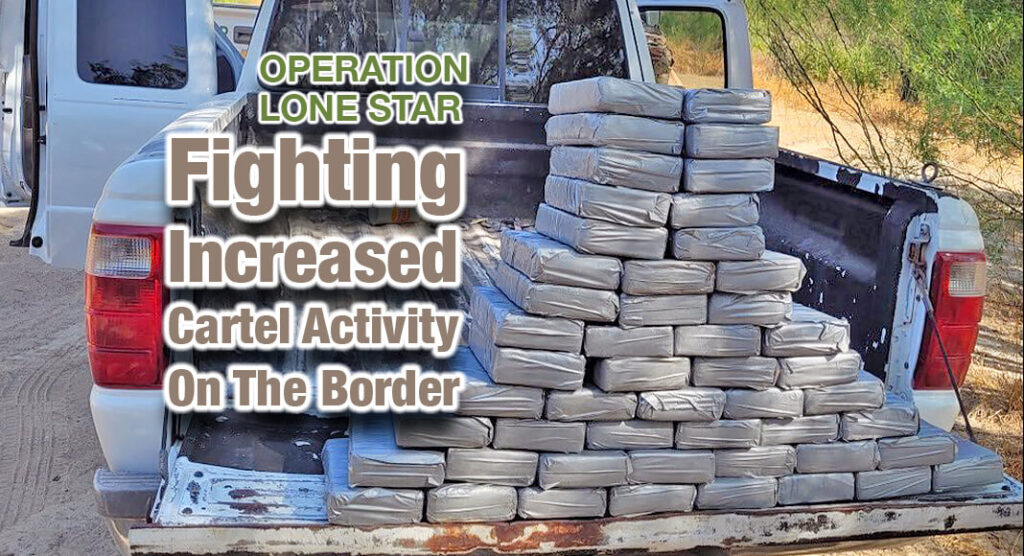 In a joint effort, DPS Texas Rangers Special Operations Group seized 120 pounds of cocaine valued at $3.8 million. Rangers detected the drugs while conducting drone aerial surveillance. Drone operators guided DPS Special Operations Group and agents to the illegal drugs, which were turned over to Border Patrol. Photo: Texas DPS