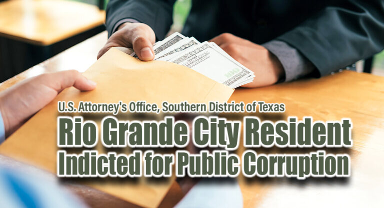 USDA Employee & Others Indicted for Public Corruption
