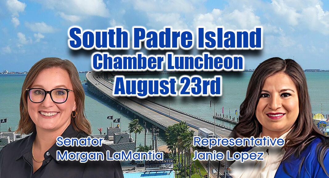 Senator Morgan LaMantia and Representative Janie Lopez will be guest speakers at the Public Affairs Luncheon scheduled for August 23, 2023 at the beautiful Margaritaville Beach Resort. Courtesy images. SPI Image source: Shannon247, Public domain, via Wikimedia Commons