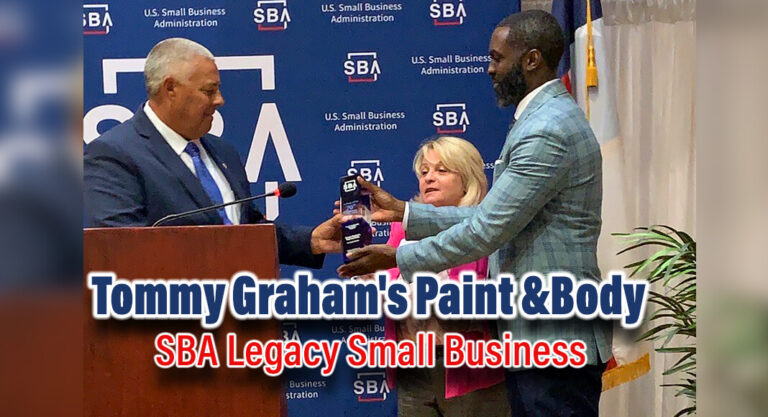 SBA’s Lower RGV Names Tommy Graham’s Paint & Body as SBA Legacy Small Business