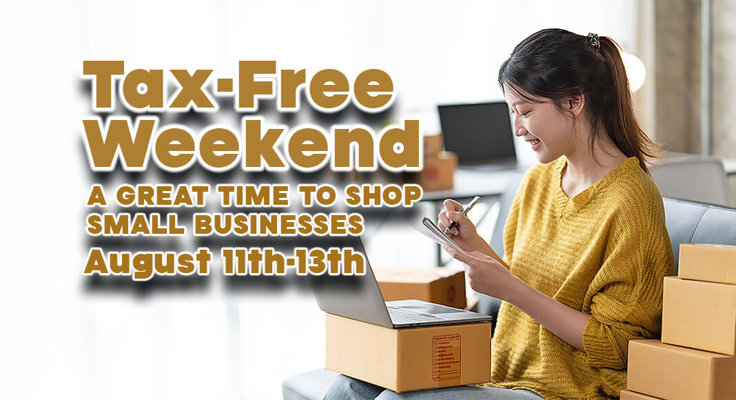 TaxFree Weekend is a Great Opportunity to Shop Small Businesses