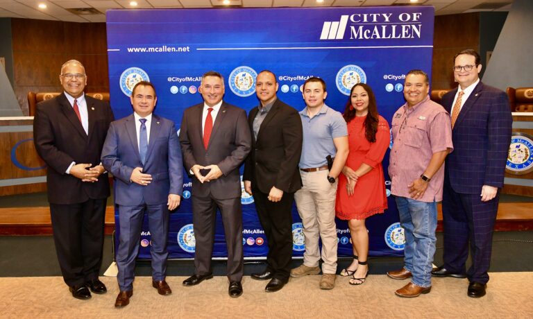 The City of McAllen and McAllen PD Celebrates New Collective Bargaining Agreement