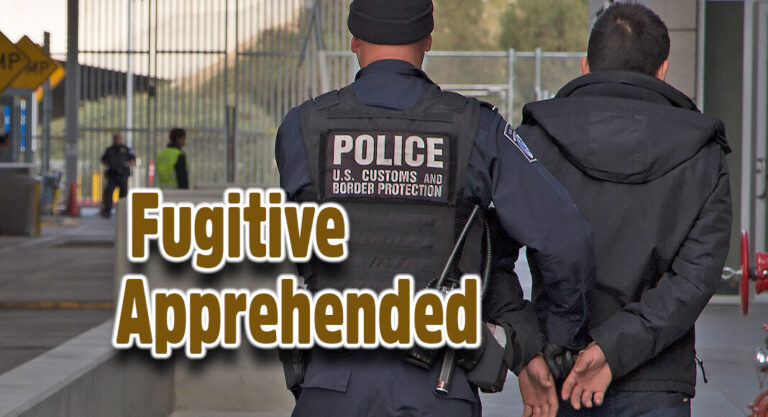 Laredo CBP Officers Apprehend Fugitive Sought For Homicide