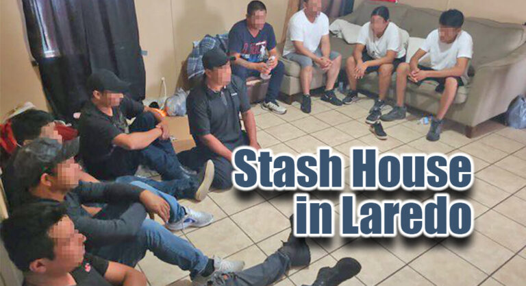 Agents Discover 10 Migrants Inside A Stash House In Laredo Sector 