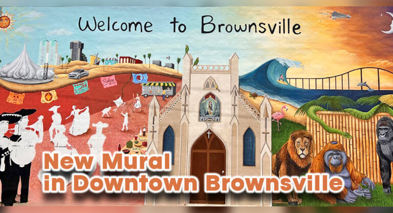 New Mural in Downtown Brownsville