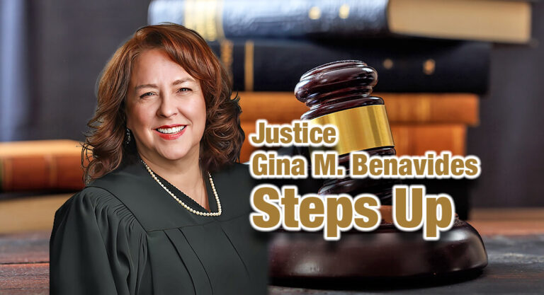 Chief Justice Dori Contreras Steps Down, Justice Gina M. Benavides Steps Up